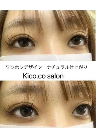 マツエク・マツパ kico.coサロン 池袋ニ丁目店のマツエク・マツパデザイン