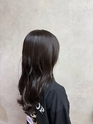 ロング カラー トウダ リリカのヘアスタイル