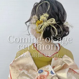 セミロング GRANLUSSO 〜グランルッソ駅前店所属・木口 嘉美のヘアスタイル