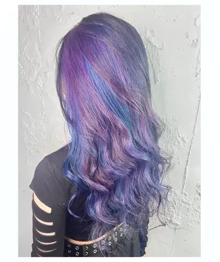 ロング カラー GARU-ガル-所属・TSUNO🦖 派手髪/オタク美容師のヘアスタイル