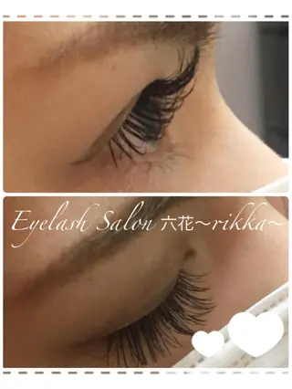 マツエク・マツパ 六花〜rikka〜所属・六花 〜rikka〜のマツエク・マツパデザイン