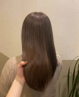 ロング カラー 透明感カラー/ 小顔カット/ミヅキのヘアスタイル