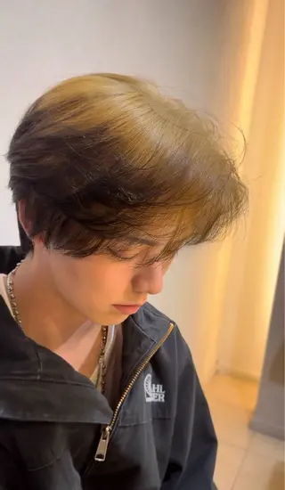 ショート カラー メンズ “垢抜け”製造美容師 💇✂️石川雄登のヘアスタイル