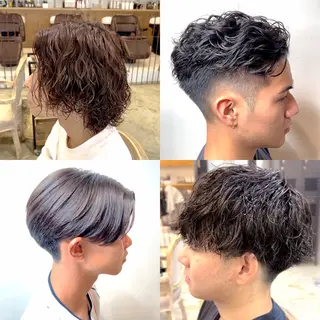 パーマ メンズ Defi梅田店所属・🌈モリグチ ケイスケ🦄のヘアスタイル