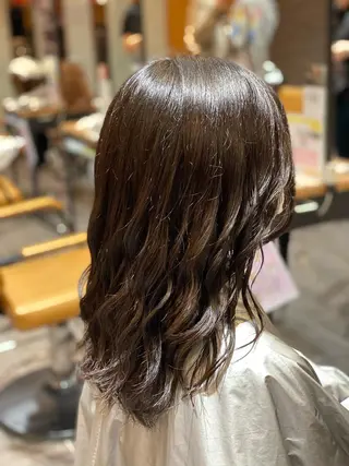 ロング 尾崎 優也のヘアスタイル