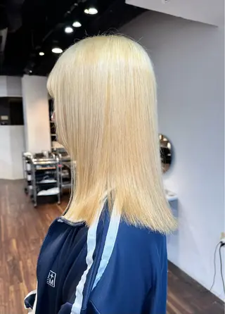 カラー 艶髪カラー/レイヤ ー支持No.1renのヘアスタイル