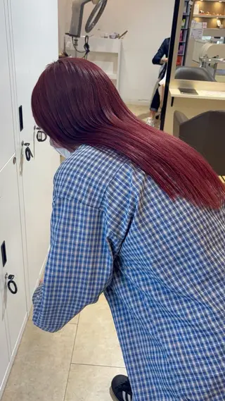 ロング カラー あいり 福岡美容師のヘアスタイル