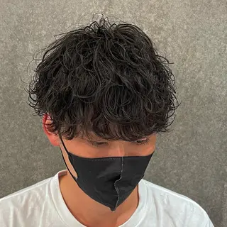 ショート パーマ メンズ 瀧野 翔吾【メンズ特化】のヘアスタイル