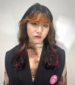 セミロング UNITED  BEAUTY KANAZAWA所属・テラダ ユウシンのヘアスタイル