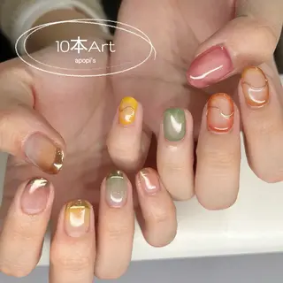 ネイル apopi's所属・apopis＊ close23:00のネイルデザイン