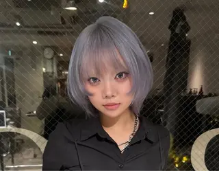 ミディアム レイヤーカット/ ボブカット/ケンヤのヘアスタイル