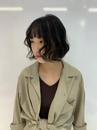 ショート ハッシュカット/ハイ トーン/MANAMIのヘアスタイル