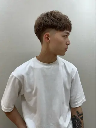 ショート カラー メンズ 木下 健心のヘアスタイル