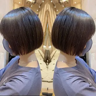 ショート カラー ツヤ髪になりたい方へ 🩷柴田知亜希のヘアスタイル