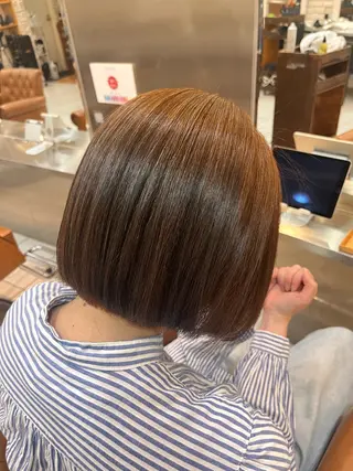 ミディアム un.le.pont ルカ  🎨のヘアスタイル