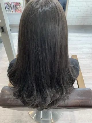 ロング カラー AUBE hair ales福岡平尾店所属・塚本 昂のヘアスタイル
