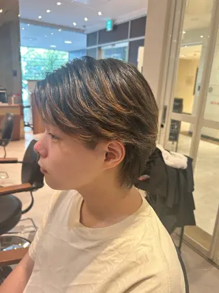 メンズ 縮毛矯正/カット/ 韓国ヘア/蛯原🍤のヘアスタイル