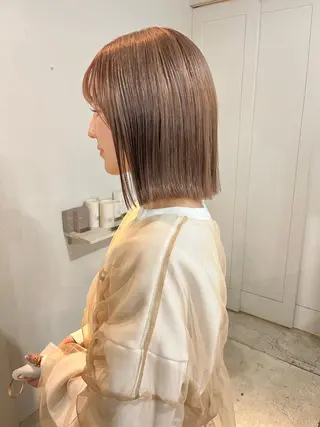 ミディアム La Lauren所属・ダブルカラー/ボブ/ 💈JUNYA💈のヘアスタイル