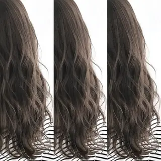 ロング カラー パーマ ヘアアレンジ tocca所属・毎月通える価格♪ 杉本真基のヘアスタイル