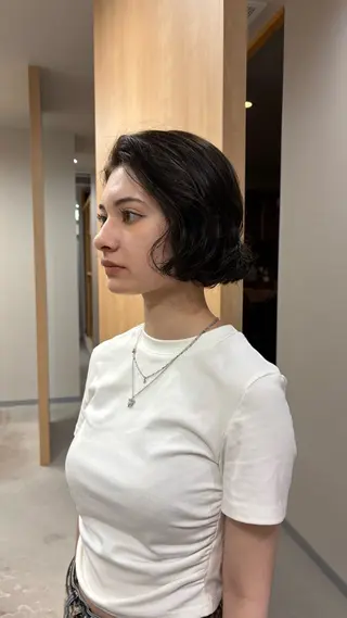 ショート yuika .のヘアスタイル