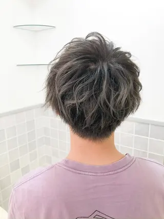 カラー メンズ miyu 美髪縮毛矯正𓂃꙳⋆のヘアスタイル