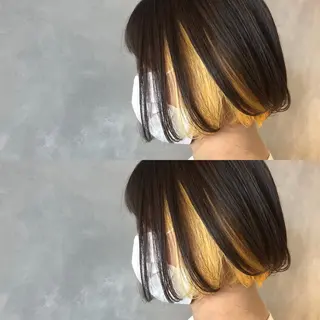 ショート カラー 長谷川 沙紀のヘアスタイル