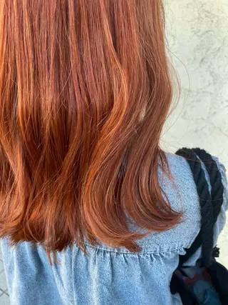 セミロング しもかわ かほのヘアスタイル