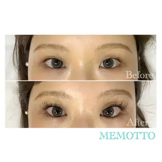 マツエク・マツパ MEMOTTO CHIHIROのマツエク・マツパデザイン