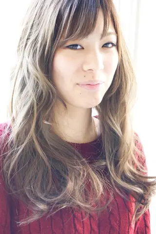 ロング カラー パーマ NOW･インパルス所属・【滝川市 美容師】 髙橋昌也のヘアスタイル