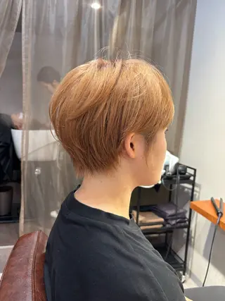 ショート 野口 咲愛のヘアスタイル