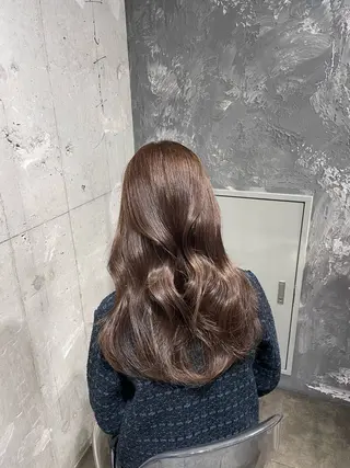 カラー 🤍ベージュ/透明感 韓国ヘア/まりん🤍のヘアスタイル