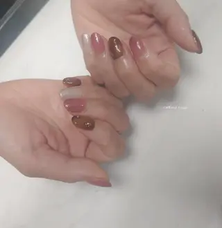 ネイル *arbre nail*.アーブルネイル所属・✯.。 arbre nail 。✯.のネイルデザイン