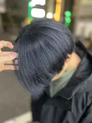 カラー メンズ はらたくま / 髪質改善カラーのヘアスタイル