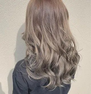 セミロング カラー 大山 亮　　【髪質改善】のヘアスタイル