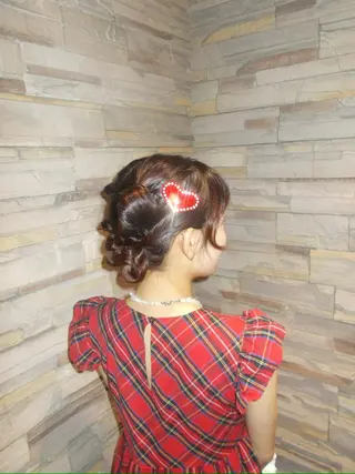 ヘアアレンジ 莉子 ☆*:.｡のヘアスタイル
