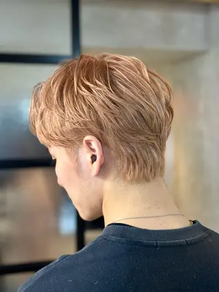 ショート カラー メンズ SAKURA    gifu所属・✂️メンズ特化✂️ 大城聖瑠のヘアスタイル