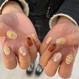 ネイル ゆびノさき茨木店 ニュアンス/アートのネイルデザイン