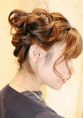 ヘアアレンジ LAMP HAIR  ランプヘアー所属・徳永 博志のヘアスタイル