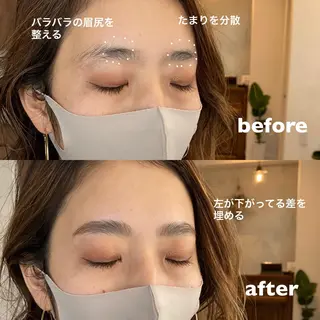 パーマ マツエク・マツパ AIRYVEIL所属・Uehara Tomomiの眉毛・アイブロウイメージ