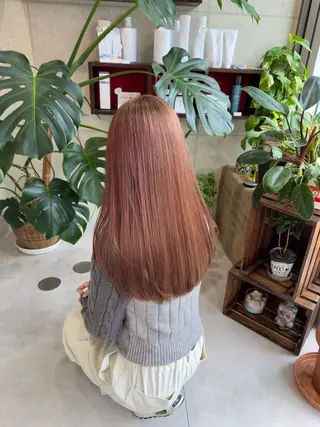 ロング カラー 遠藤惟斗/自由が丘/ 透明感カラー/パーマのヘアスタイル