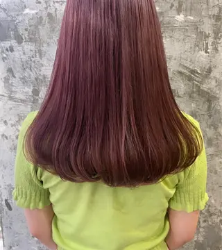 ロング カラー emu    head spa & treatment所属・髙塚碧🇰🇷 韓国ヘア🎗️のヘアスタイル