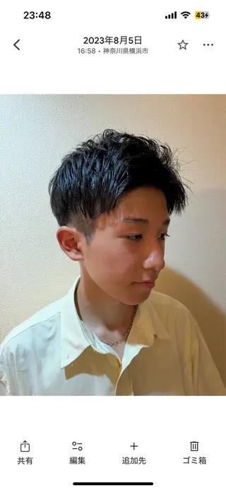 ショート 86futureshair所属・岡田 麻矢のヘアスタイル