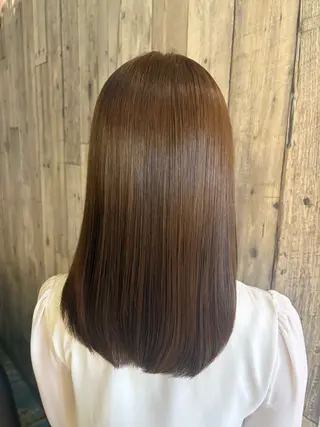 カラー 🌳武田藍花🕊️ 髪質改善 縮毛矯正のヘアスタイル