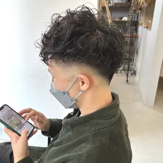 パーマ メンズ kachina所属・綿貫 美雪のヘアスタイル