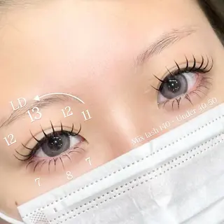 マツエク・マツパ AILEEN *のマツエク・マツパデザイン