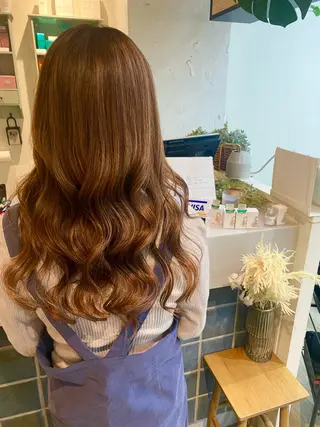 ロング カラー N°+aero 😊れいか😊のヘアスタイル