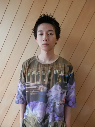 ショート メンズ IRO所属・岡田 祐樹のヘアスタイル