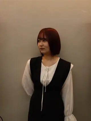 ショート ニワ/レイヤーカット /透明感カラー💎のヘアスタイル