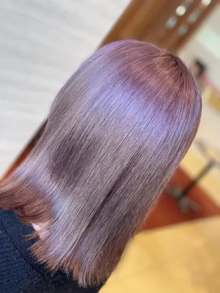 カラー 中間 知佳子のヘアスタイル