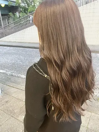 ロング カラー ヘアアレンジ 野町好花 レイヤー/髪質改善のヘアスタイル